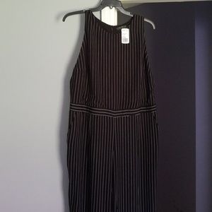 Pinstripe jumpsuit